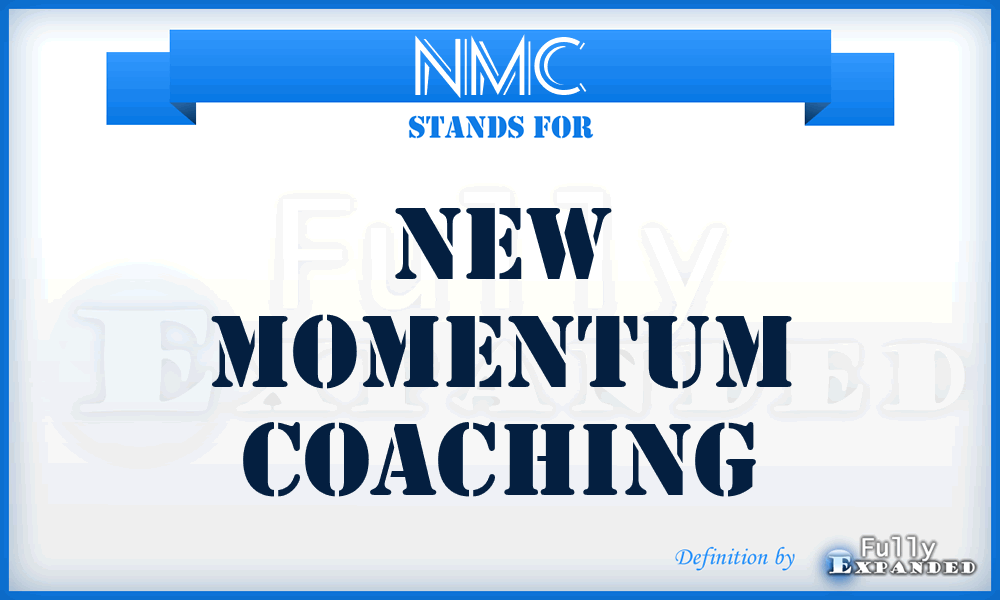 NMC - New Momentum Coaching