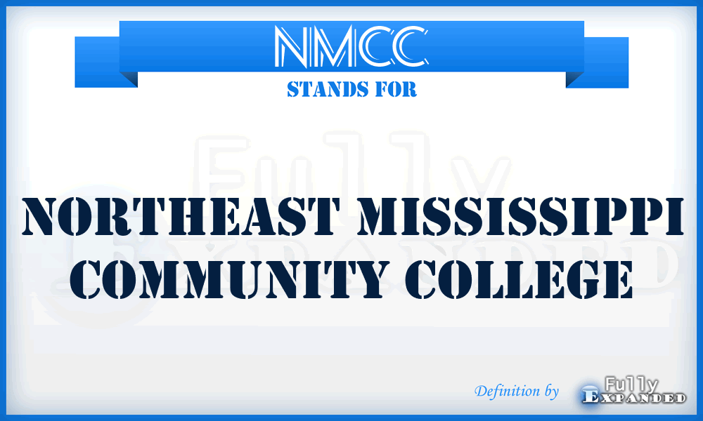 NMCC - Northeast Mississippi Community College