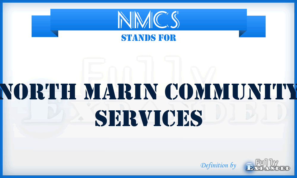 NMCS - North Marin Community Services