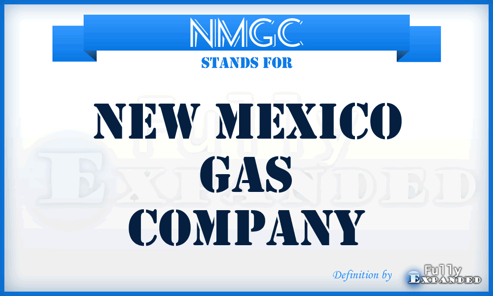 NMGC - New Mexico Gas Company