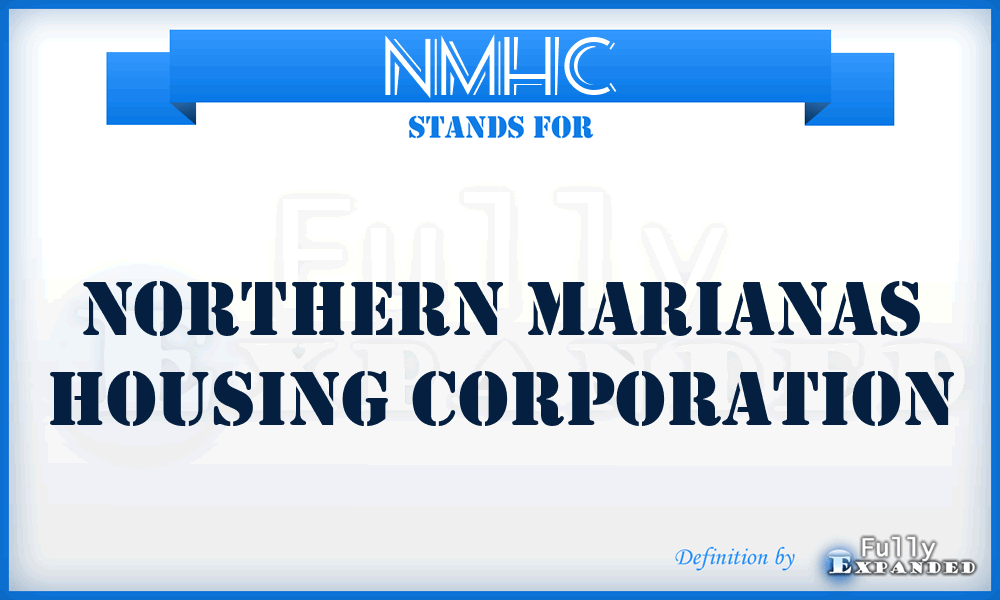 NMHC - Northern Marianas Housing Corporation