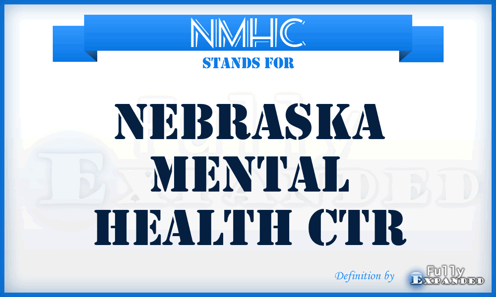 NMHC - Nebraska Mental Health Ctr