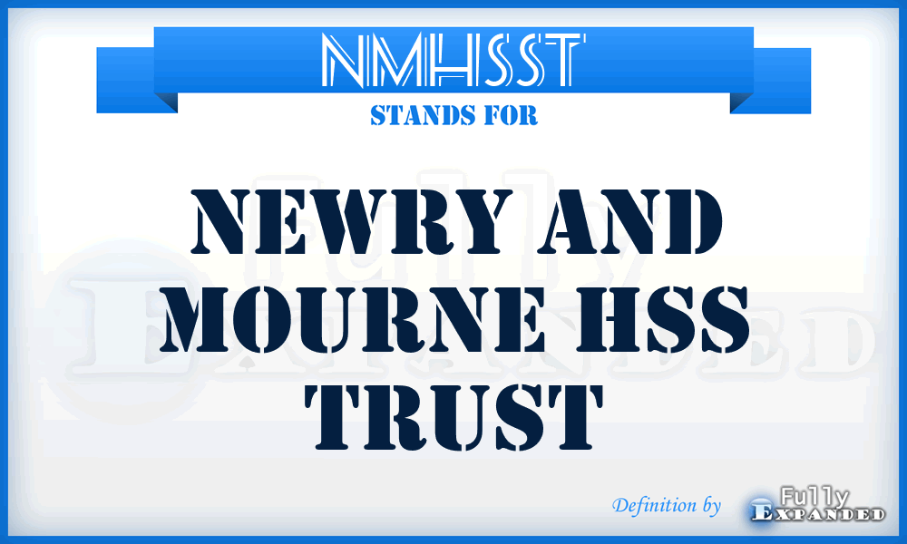 NMHSST - Newry and Mourne HSS Trust