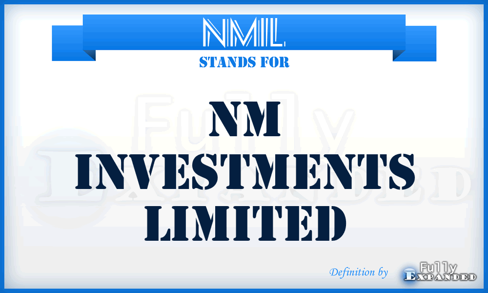 NMIL - NM Investments Limited
