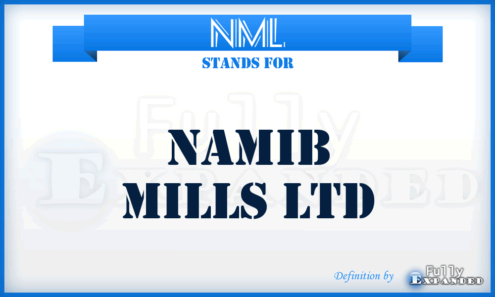 NML - Namib Mills Ltd