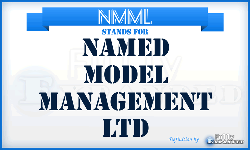 NMML - Named Model Management Ltd