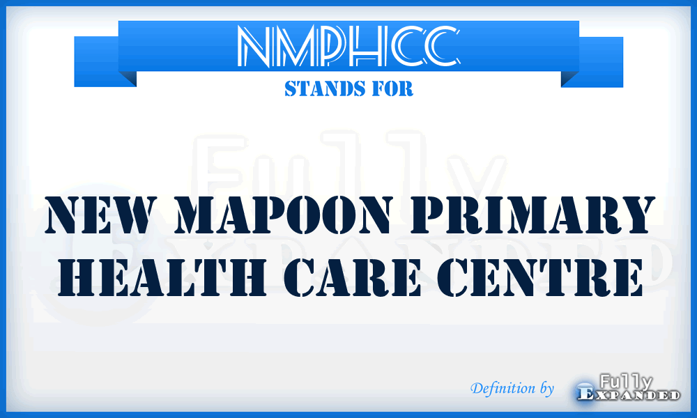NMPHCC - New Mapoon Primary Health Care Centre