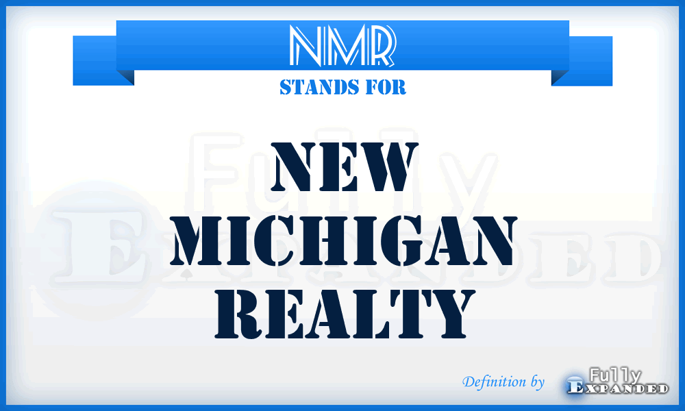 NMR - New Michigan Realty