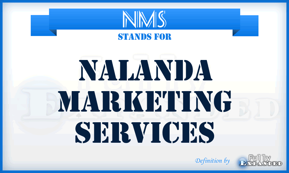 NMS - Nalanda Marketing Services