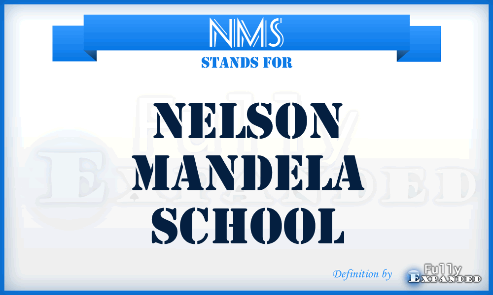 NMS - Nelson Mandela School