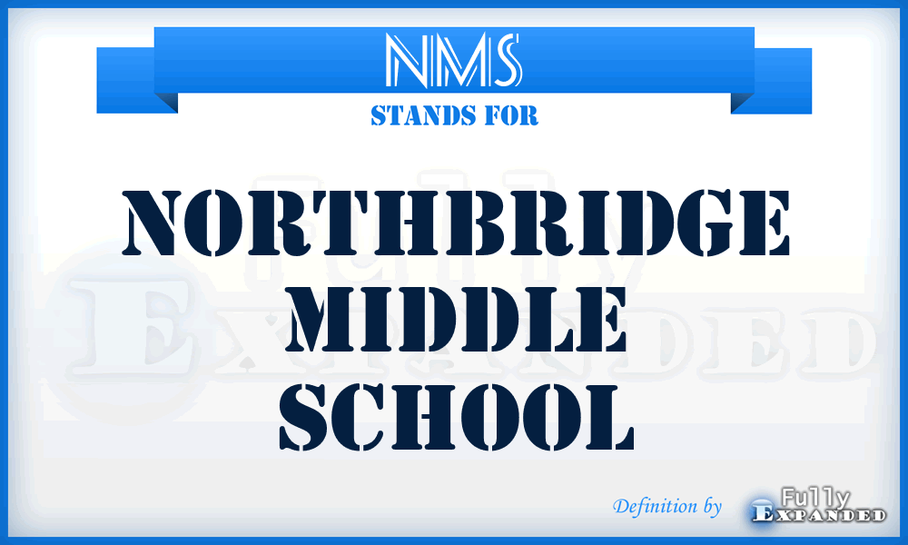 NMS - Northbridge Middle School