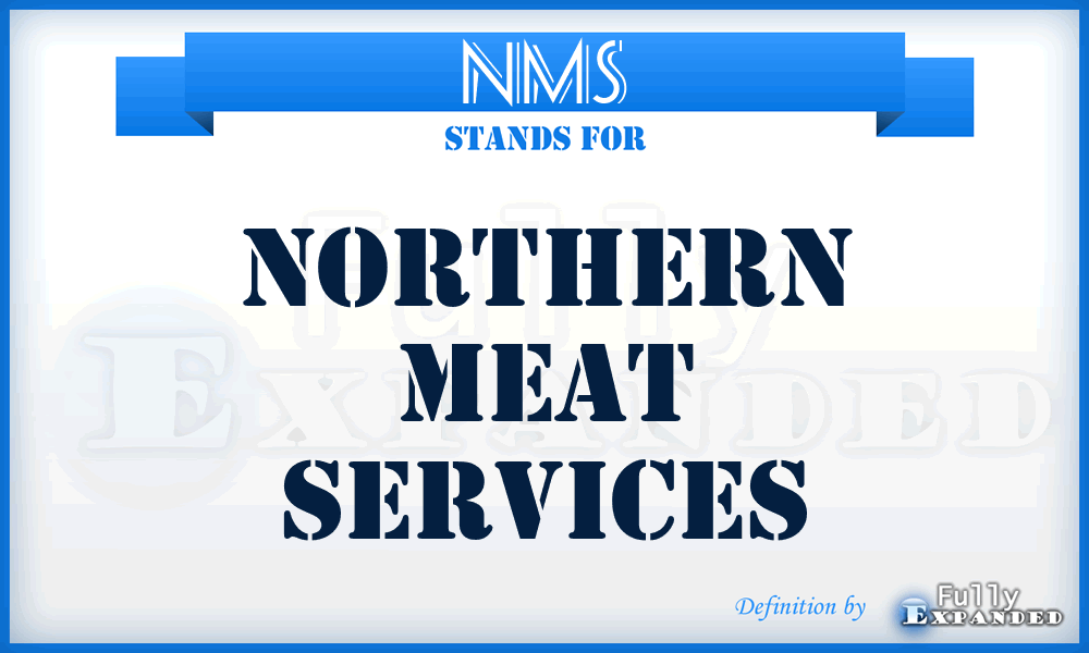 NMS - Northern Meat Services