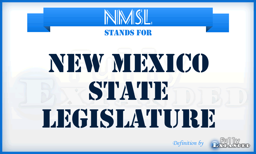 NMSL - New Mexico State Legislature