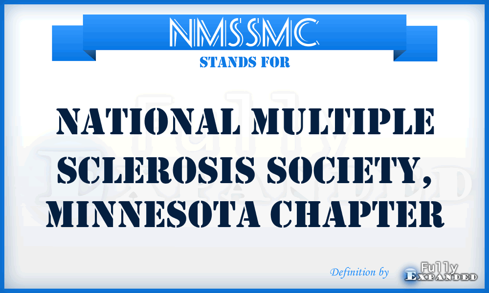 NMSSMC - National Multiple Sclerosis Society, Minnesota Chapter
