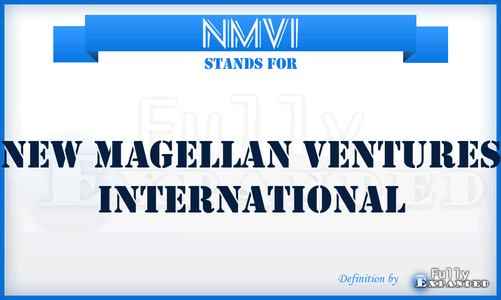 NMVI - New Magellan Ventures International