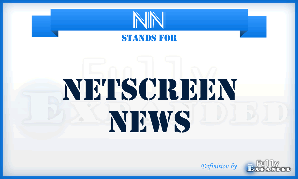 NN - Netscreen News