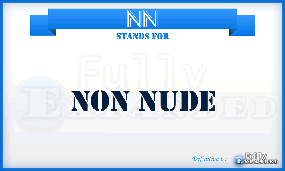 NN - Non Nude