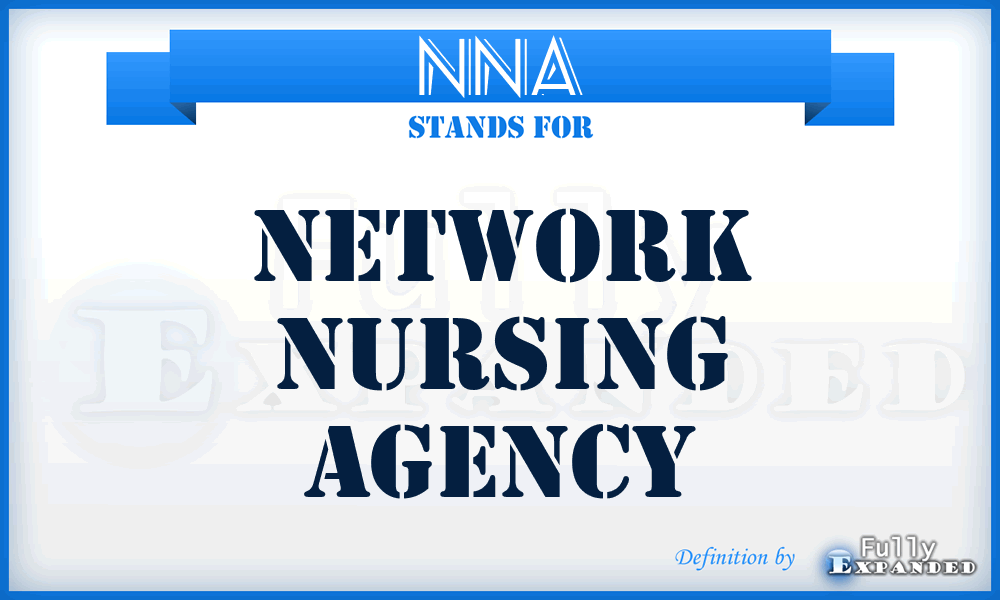 NNA - Network Nursing Agency