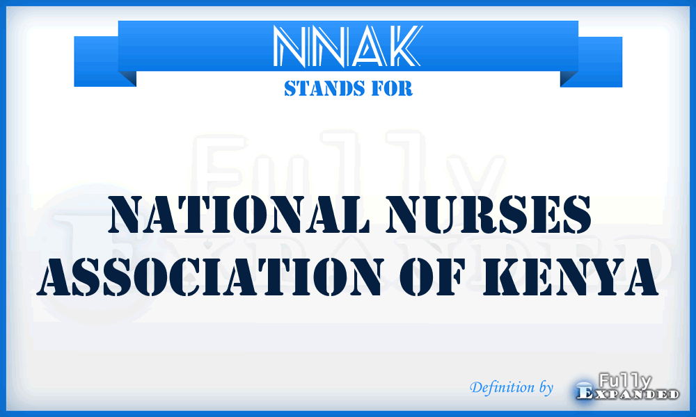 NNAK - National Nurses Association of Kenya