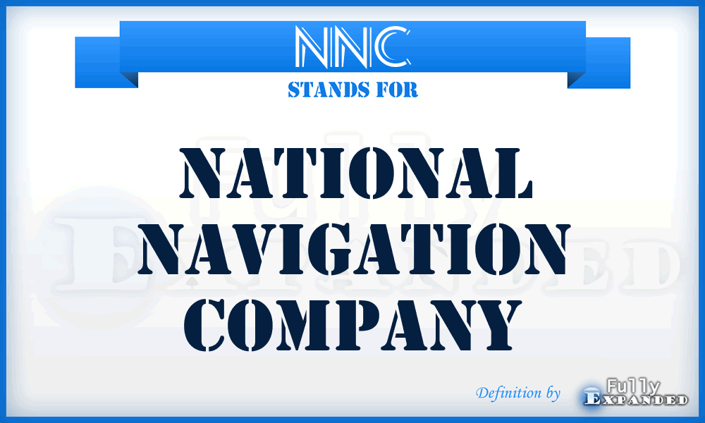 NNC - National Navigation Company