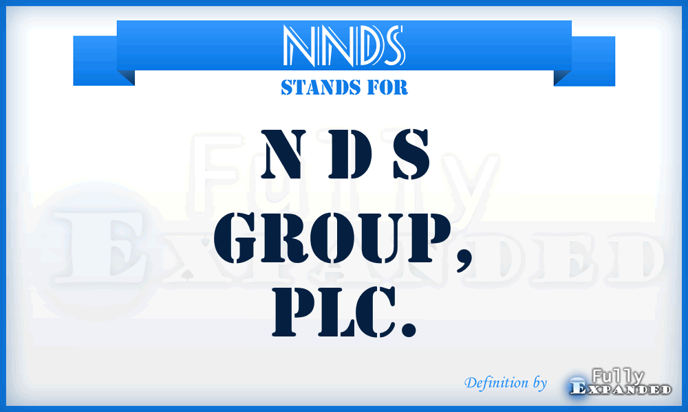 NNDS - N D S Group, PLC.