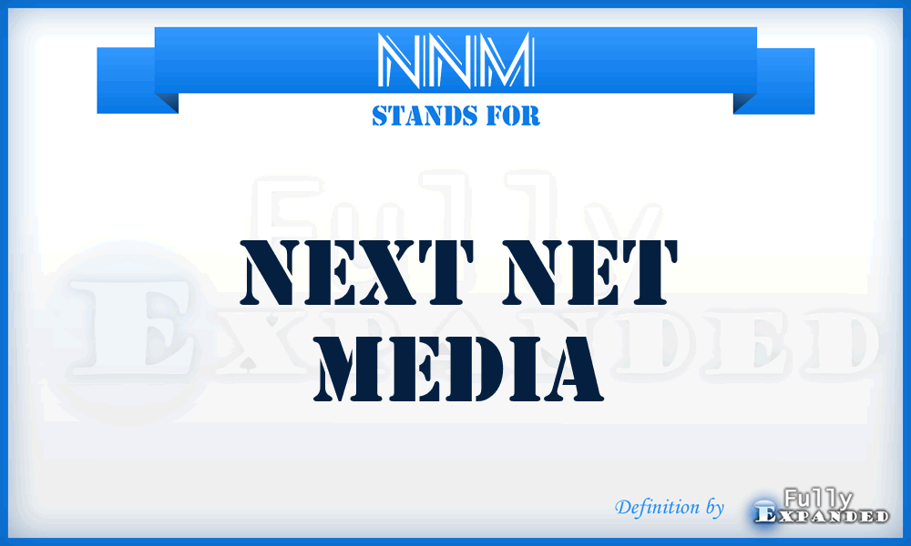 NNM - Next Net Media