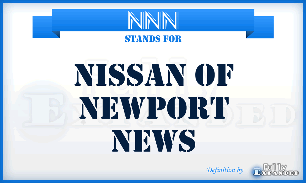 NNN - Nissan of Newport News
