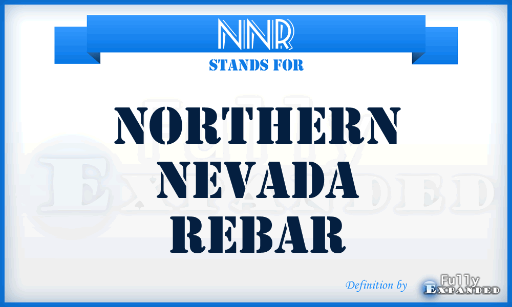 NNR - Northern Nevada Rebar