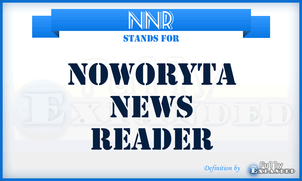 NNR - Noworyta News Reader