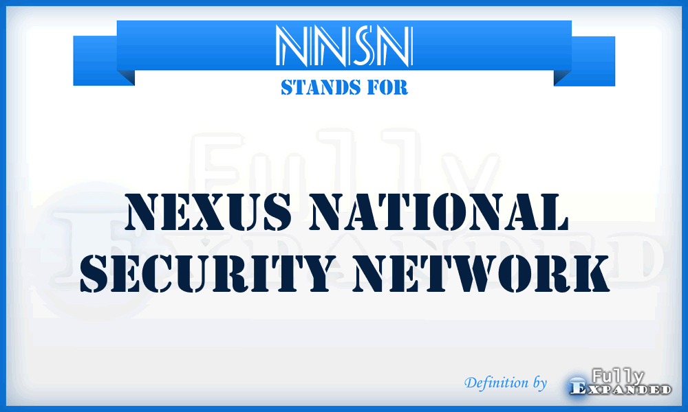 NNSN - Nexus National Security Network
