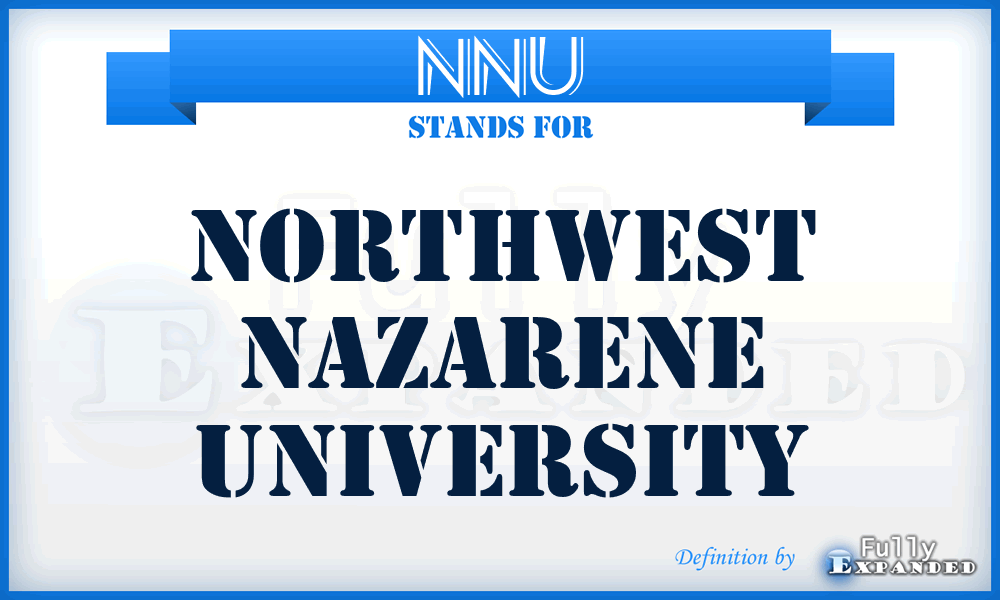 NNU - Northwest Nazarene University