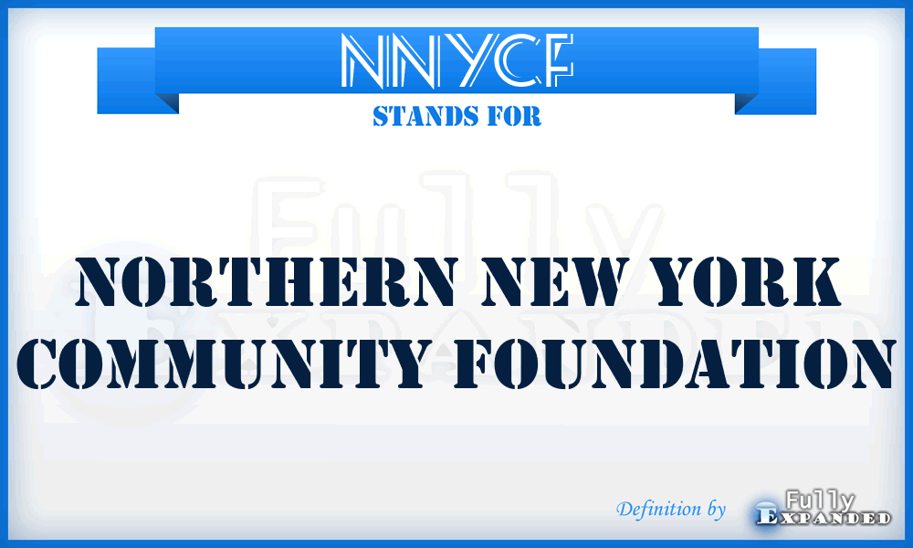 NNYCF - Northern New York Community Foundation
