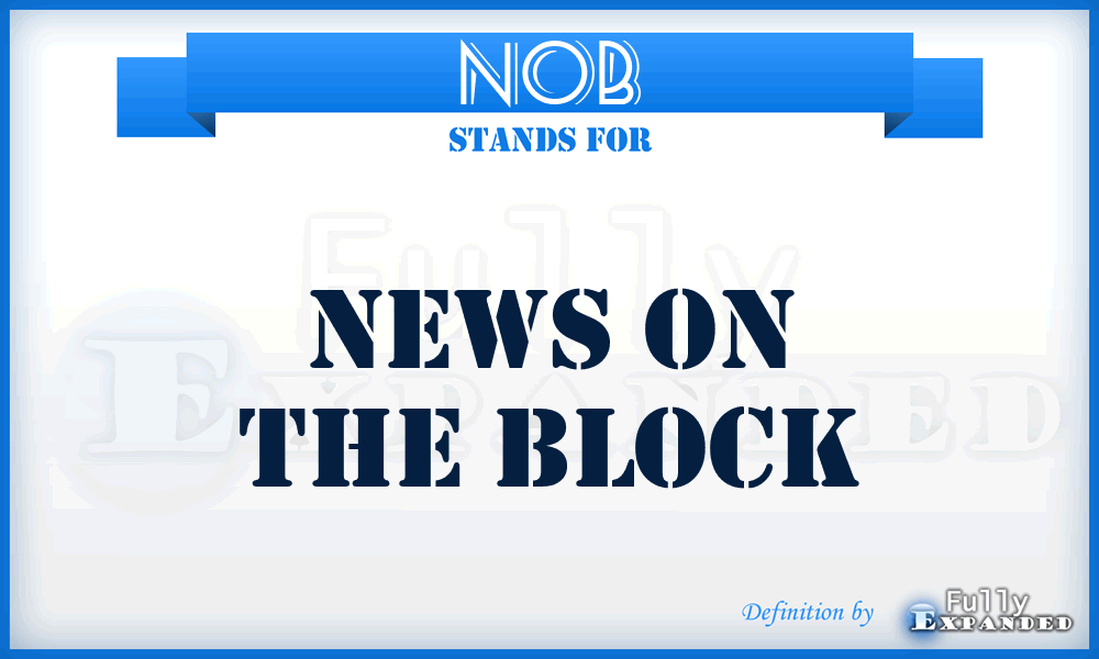 NOB - News On the Block
