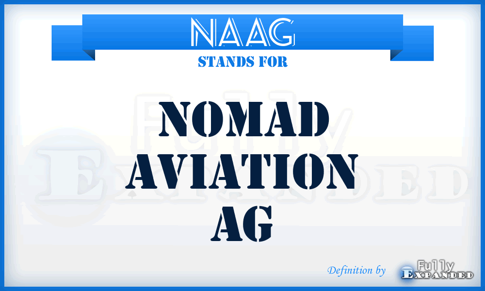 NAAG - Nomad Aviation AG