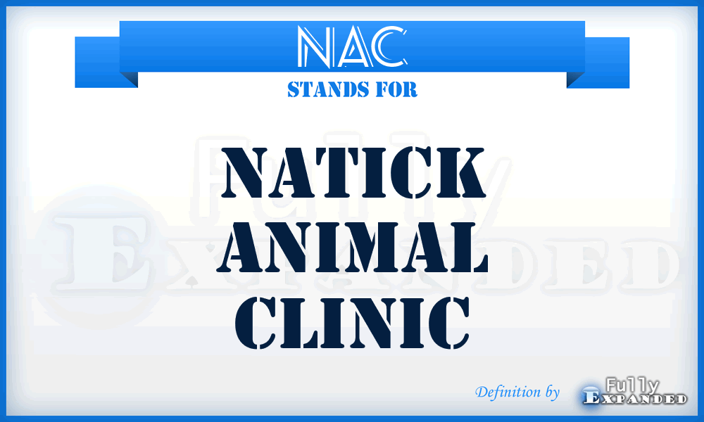 NAC - Natick Animal Clinic