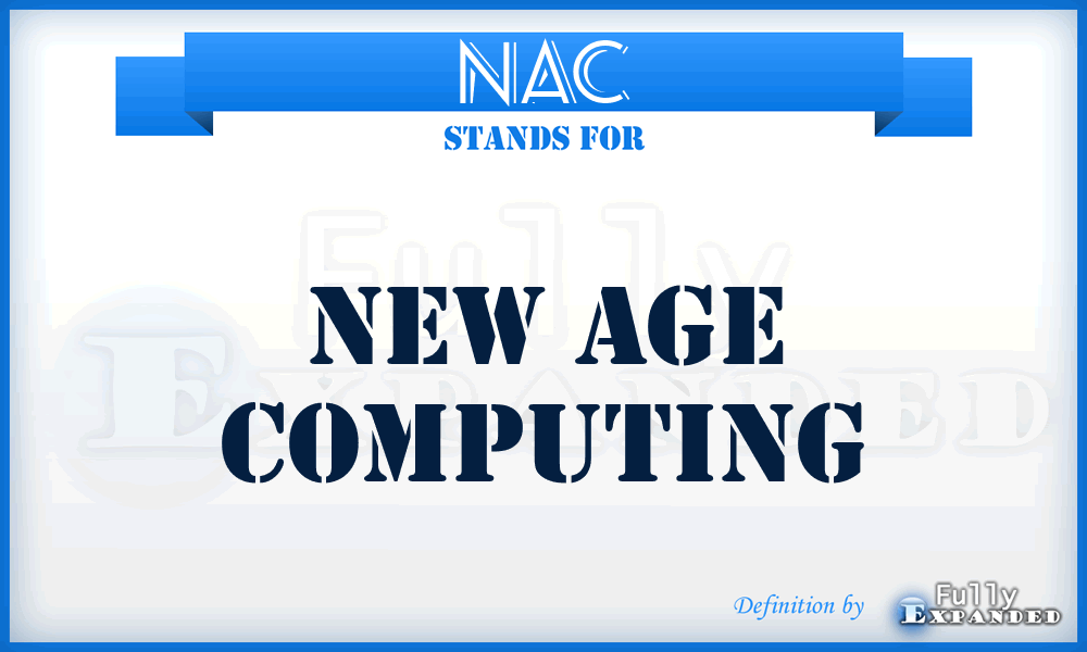 NAC - New Age Computing
