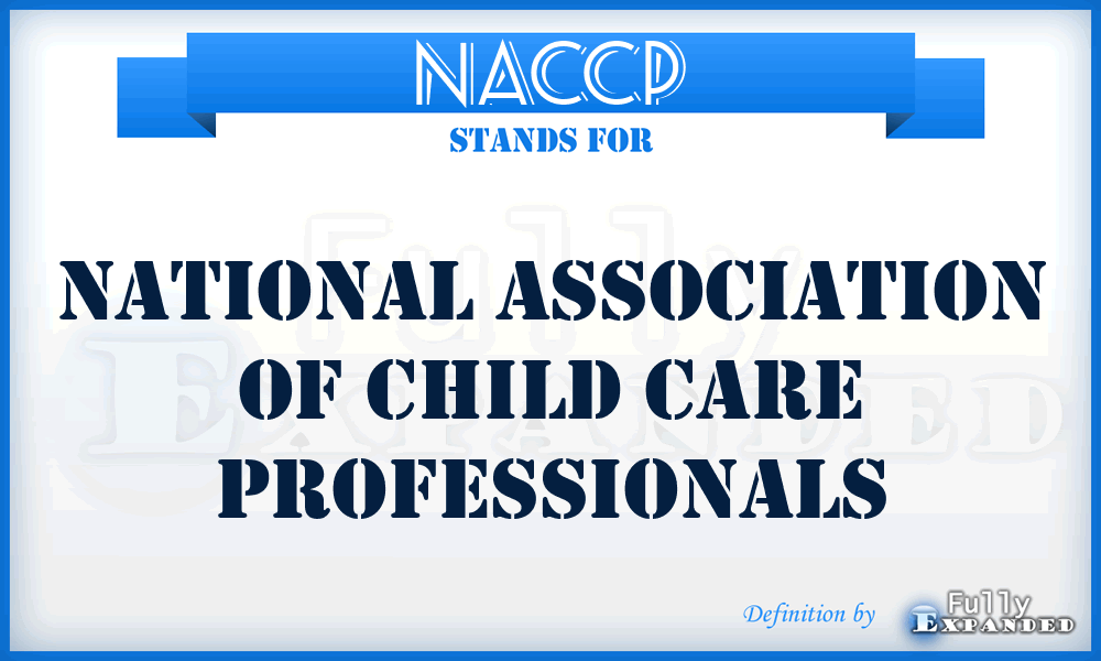 NACCP - National Association of Child Care Professionals