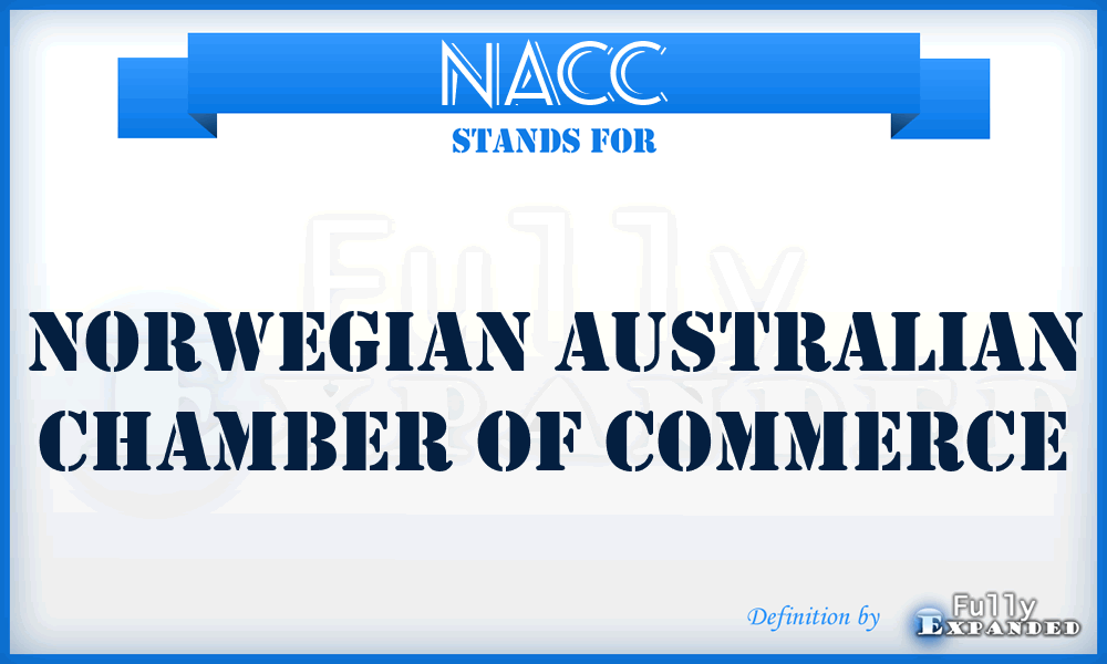 NACC - Norwegian Australian Chamber of Commerce