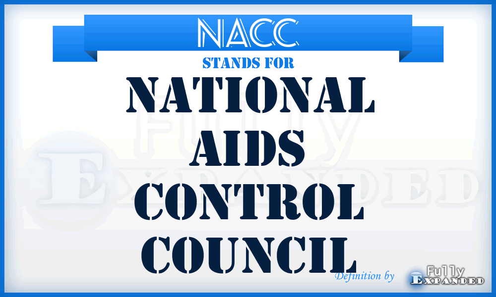 NACC - National Aids Control Council