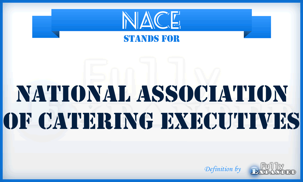 NACE - National Association of Catering Executives