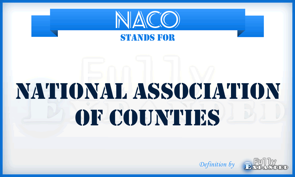 NACO - National Association of Counties