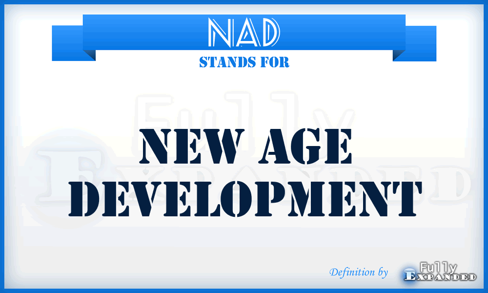 NAD - New Age Development