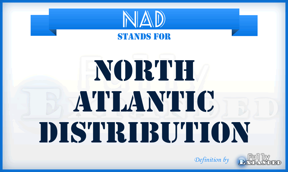 NAD - North Atlantic Distribution
