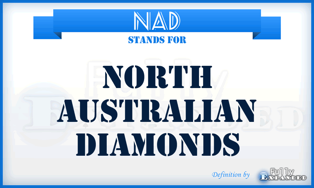 NAD - North Australian Diamonds