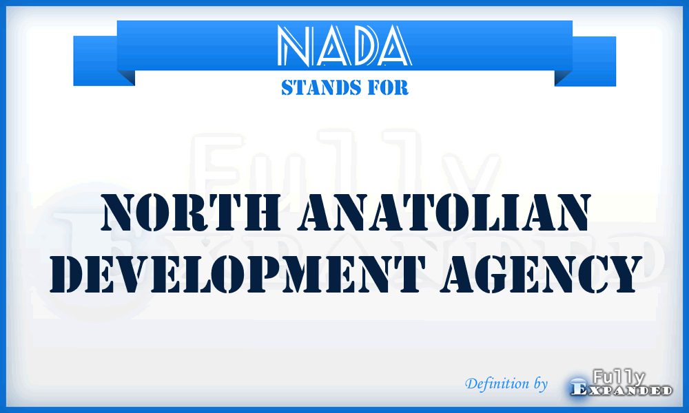 NADA - North Anatolian Development Agency