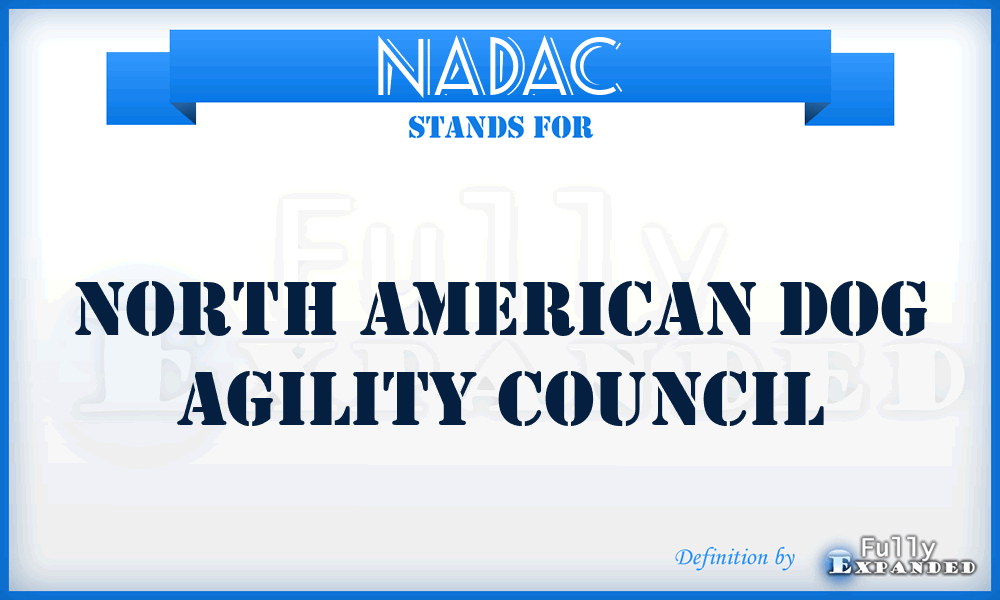 NADAC - North American Dog Agility Council