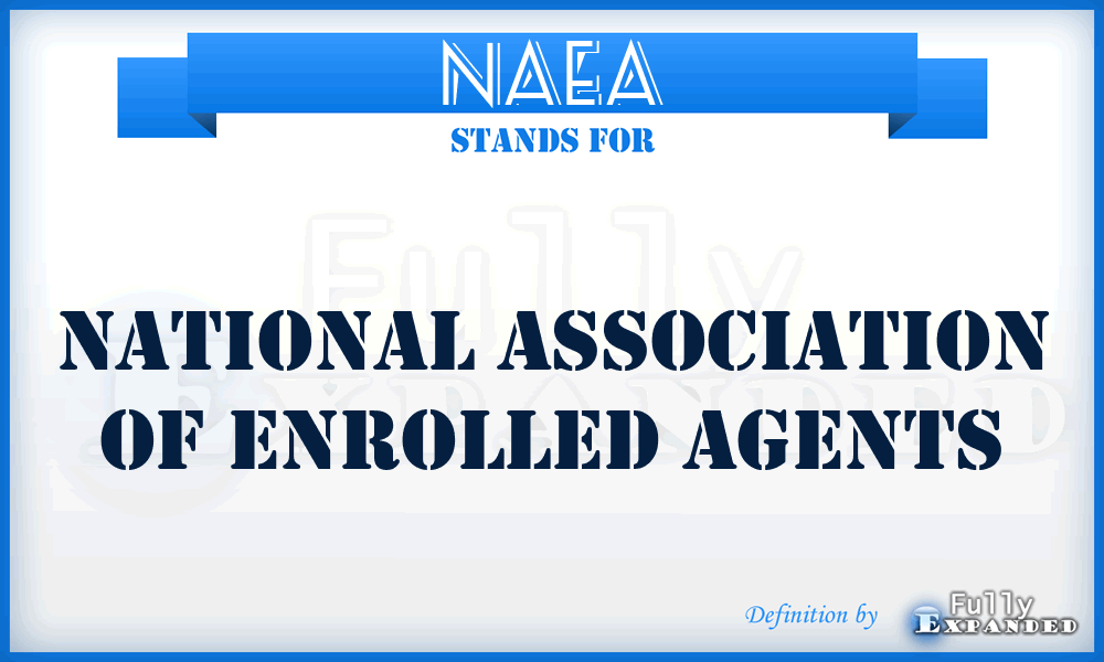NAEA - National Association of Enrolled Agents