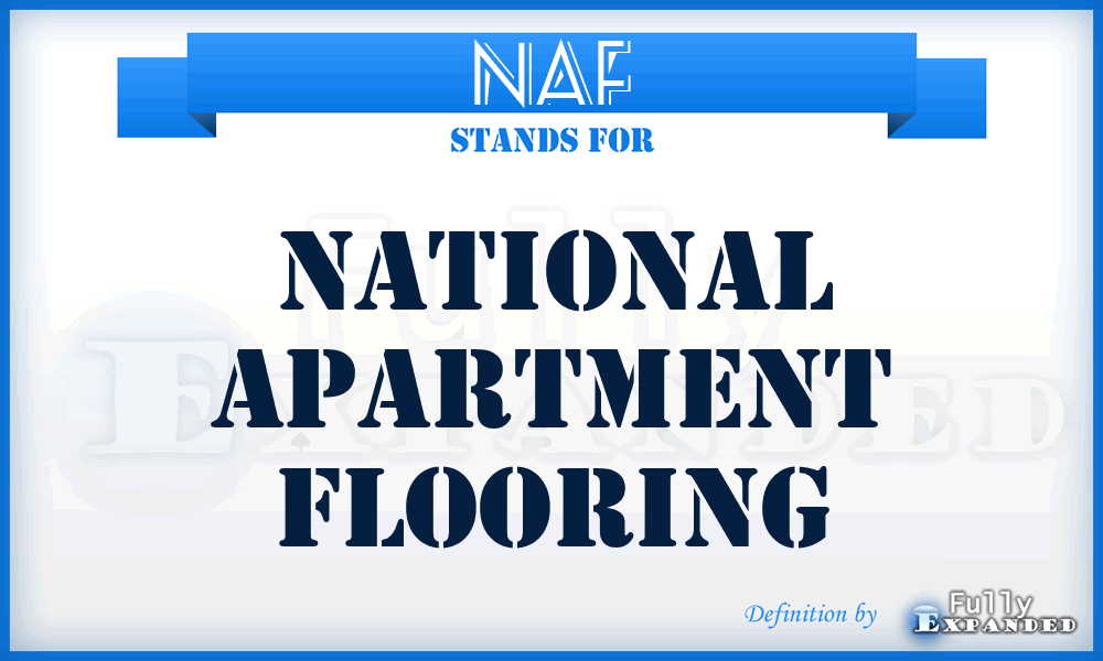NAF - National Apartment Flooring