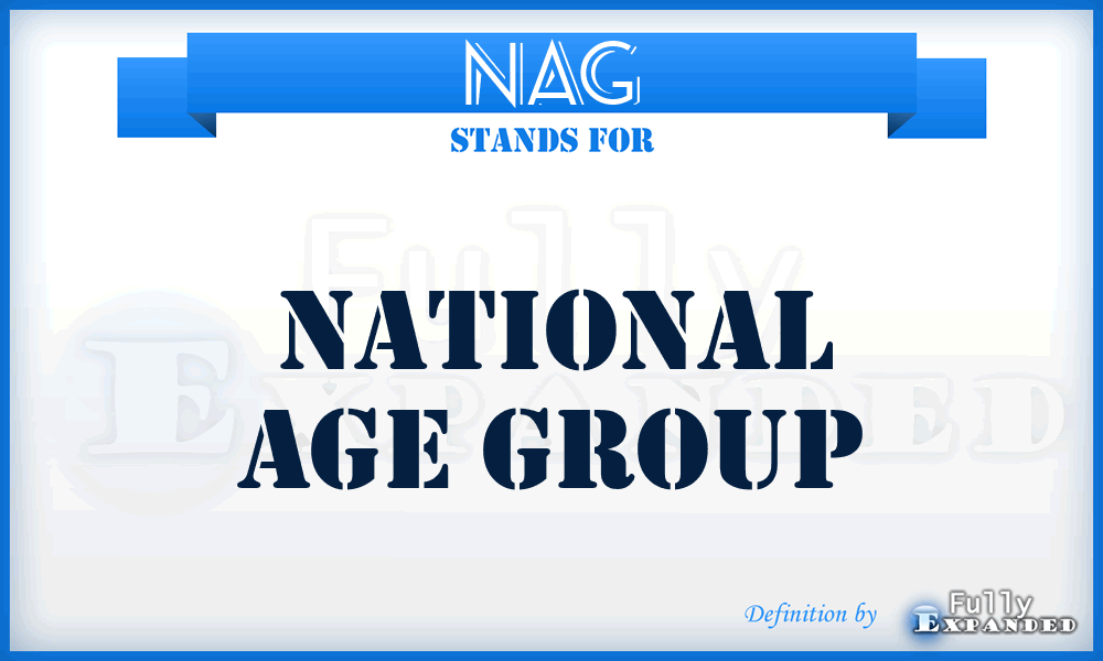 NAG - National Age Group