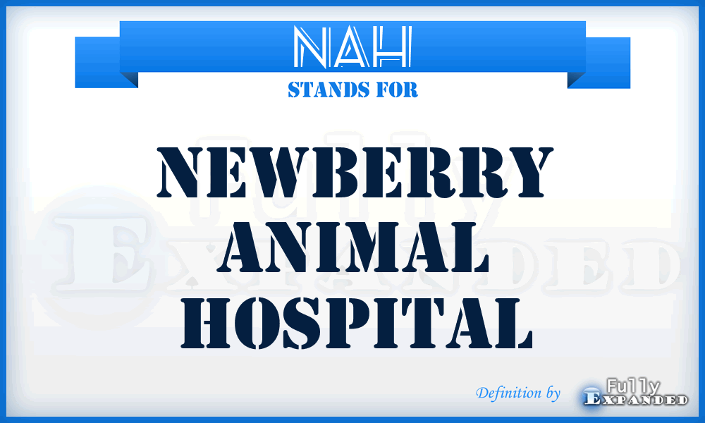 NAH - Newberry Animal Hospital